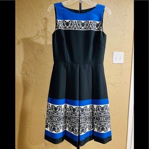 Tahari Black Sleeveless Dress NWOT  Size 4